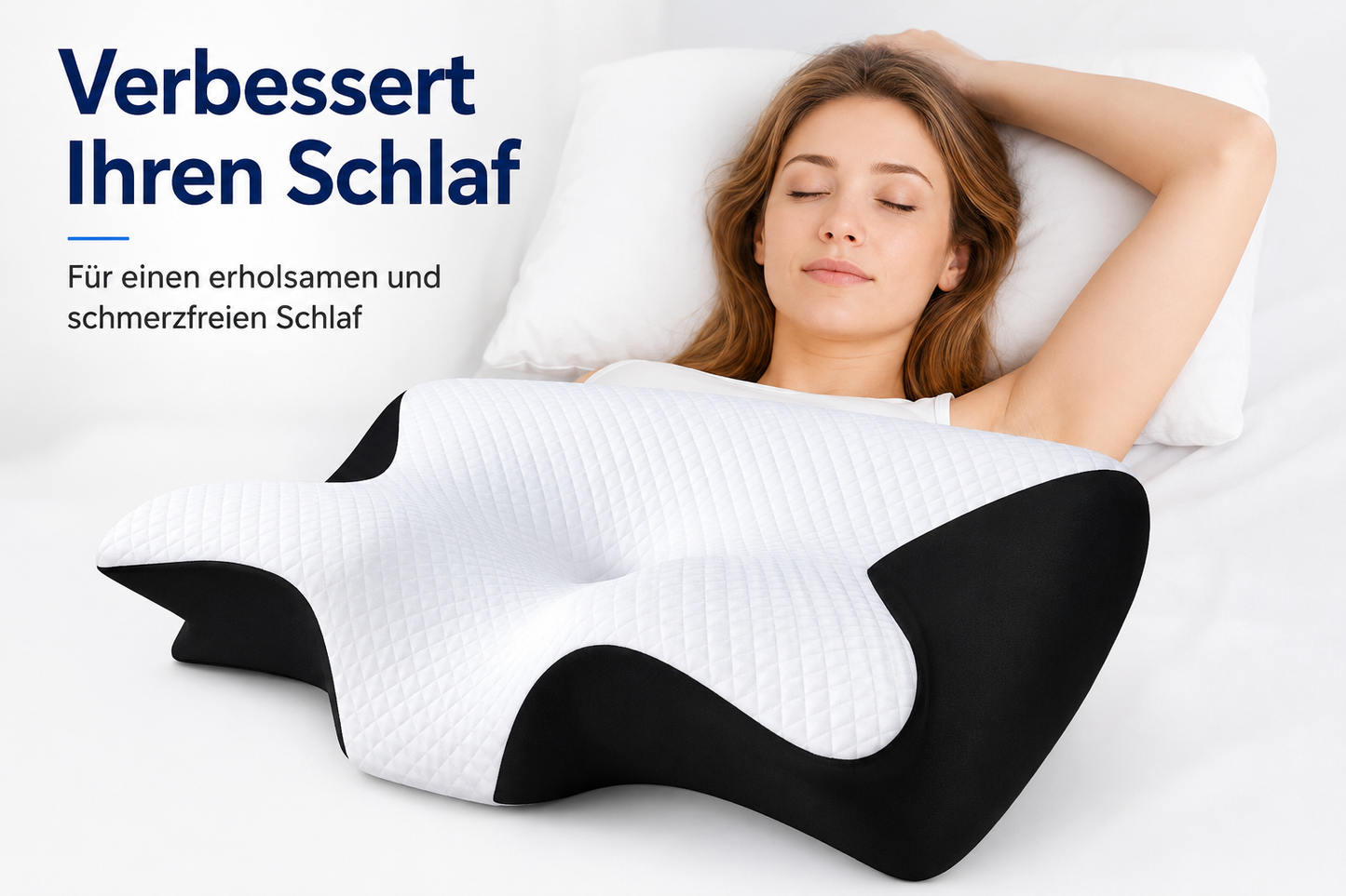 OrthoSleep™ Ergonomic Cervical Memory Foam Pillow