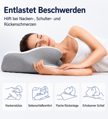 OrthoSleep™ Ergonomic Cervical Memory Foam Pillow