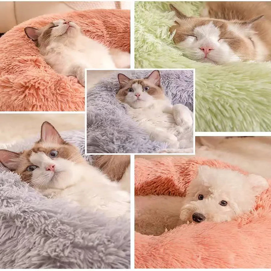 Round Sleeping Bed for Pets