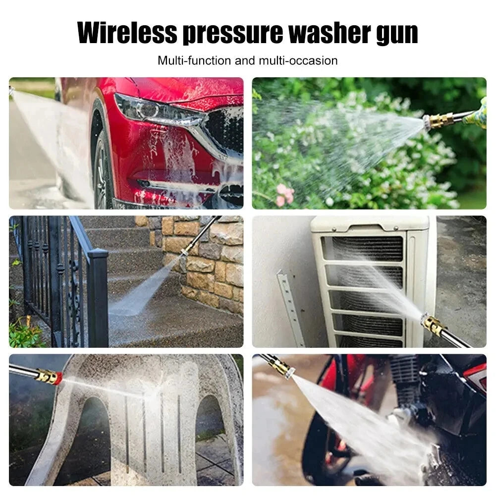 High Pressure Car Wash Water Gun Washer Self Priming Sustain