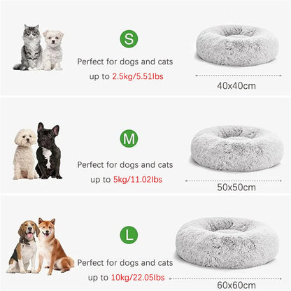 Round Sleeping Bed for Pets