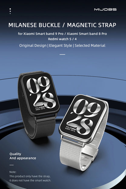 Strap for Mi Band 9 Pro Watchband for Mi Band 10 Pro Wristband for xiaomi Smart Band 9 Pro Wrist strap for Mi Smart Band 8 Pro