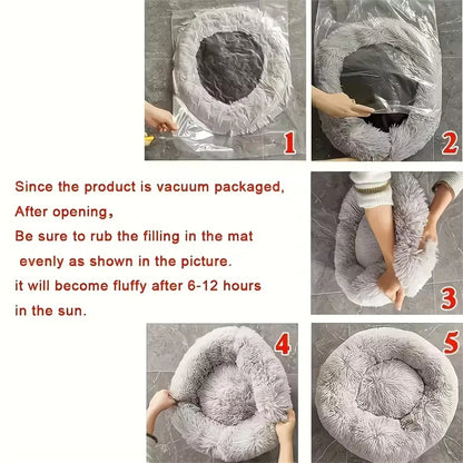 Round Sleeping Bed for Pets