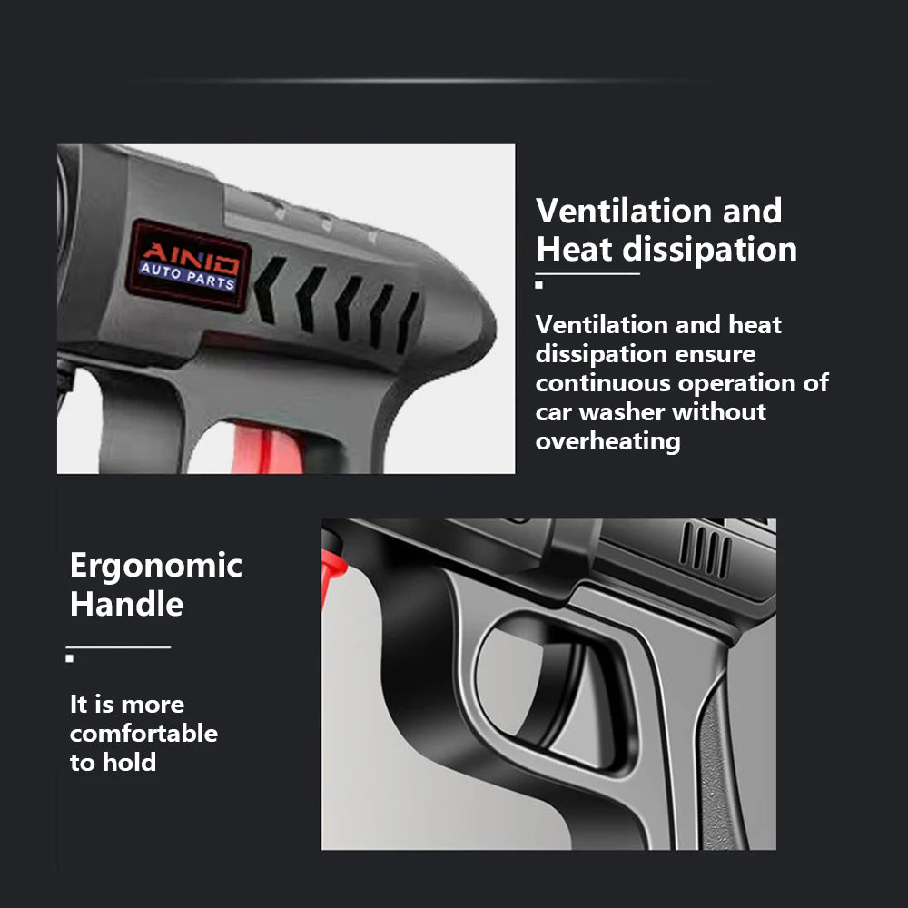 High Pressure Car Wash Water Gun Washer Self Priming Sustain