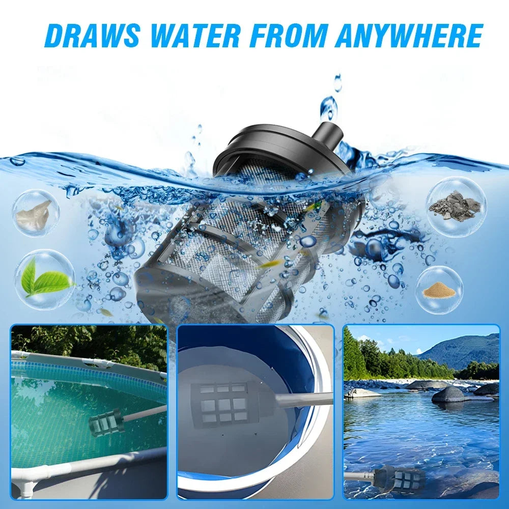 High Pressure Car Wash Water Gun Washer Self Priming Sustain