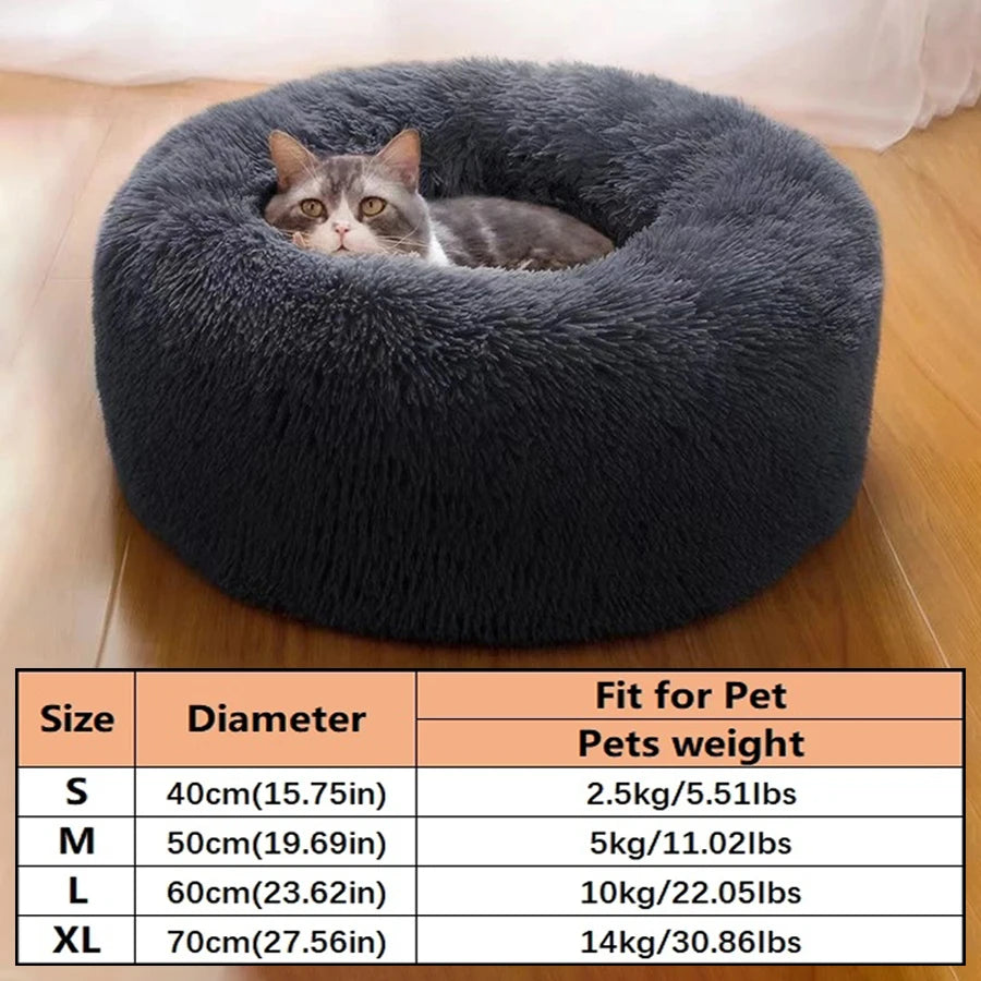 Round Sleeping Bed for Pets